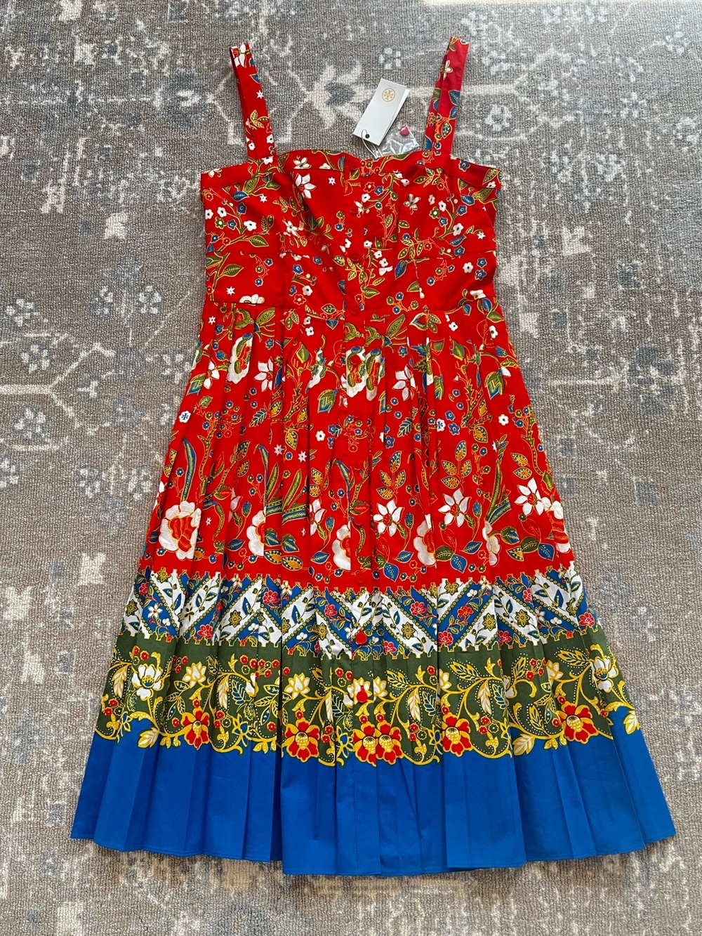 Tory Burch Fernanda dress Samba Batik Flower